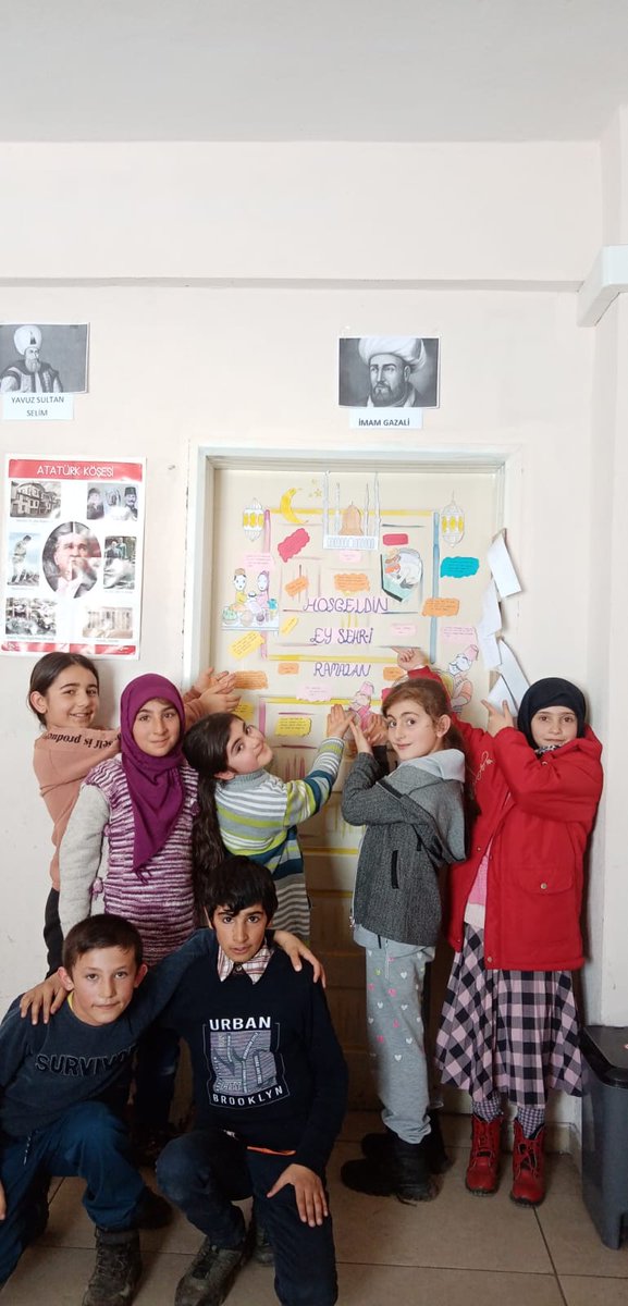 3 ve 4. Sınıf öğrencilerimizin ramazan köşesi. 
Hayırlı Ramazanlar.