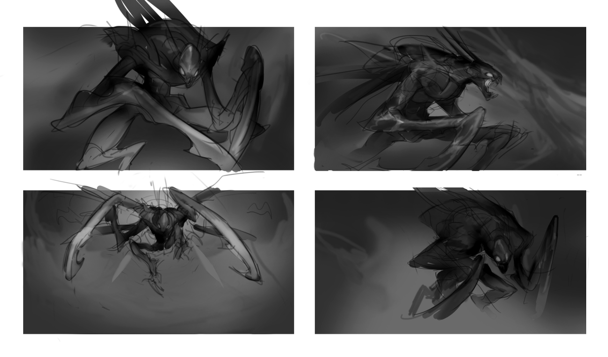 Khazix thumbnails #artoflegends #lol #lolfanart, image size:1200x705