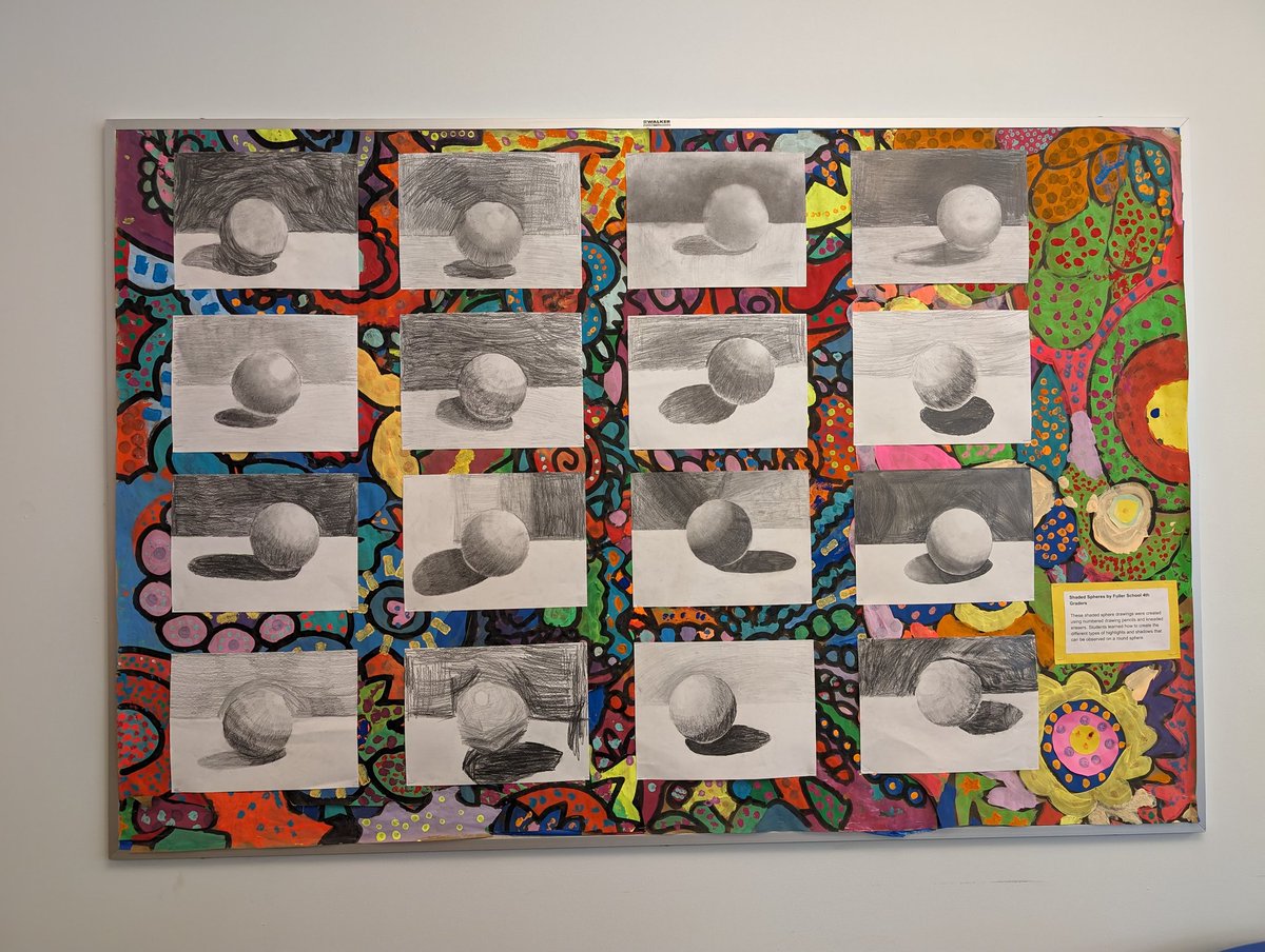 rhmalay's tweet photo. March edition of our talented student art work on display at Central Office. This month is brought to you by the students of Fuller Elementary. Thank you to their teacher, Jenn Bakalar and principal Kathy Moaratty! https://t.co/EeNwX1Ia8O