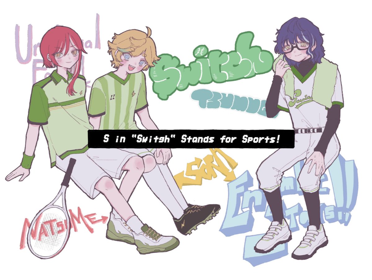 etttou10's tweet photo. 3/17 brilliantdays46 南6ホール ら52b  新刊サンプル

スポーツをテーマにしたSwitchのギャグ本(1/2)
南野さん(@noname_kun_3 )とQbさんと越冬の合同誌です！やりたい放題なので何でも許せる方は是非…
※三つ目の話のみSwitch女体化

長めサンプル→https://t.co/gyq97r9Ajq
余り分を🐯通販します！ https://t.co/UZIu1yqMZL