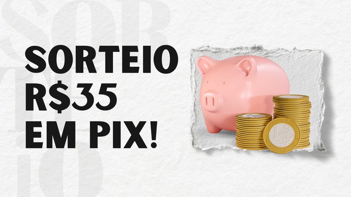 🚨 SORTEIO RELÂMPAGO:

🖤 O SORTEADO SERÁ PREMIADO COM UM PIX DE R$35!

⚫ RT e FAV no TWEET CITADO ABAIXO ⤵️
⚫ SEGUIR <a href="/moliterarios/">Momentos Literários</a> 
⚫ RT NESSE TWEET 

🗓️ RESULTADO: 15/03