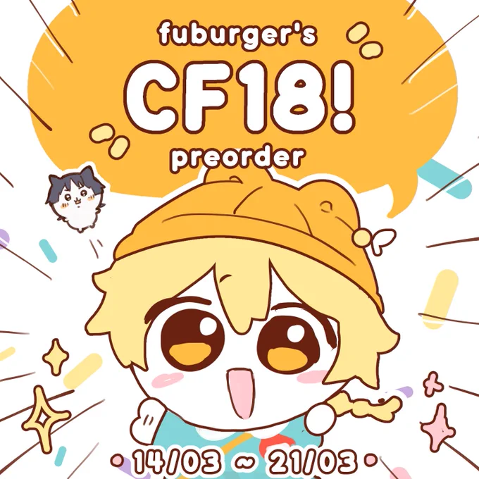 [🔁RT!!] 

OTS PICKUP ONLY PREORDER for #Comifuro18 is open! 

⭕️Lumicewek circle
📅 PO period: 14 Mar- 21 Mar 2024
⭐️Genshin, slight BrBa
🔗https://t.co/UPJ7hQkm2k

#cf18 #cf18catalogue #cf18catalog 
