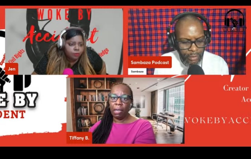 sambazapodcast's tweet image. #sambazapodcast #collaboration with Woke by Accident Podcast- we have started a series for International Women Month (March).. YouTube live event!!! Great content … #AtleticoMadridInter #podcasting #CBBUK #readingfc #LoveIsBlind #podcastandchill