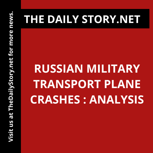 Breaking News: Russian Military Transport Plane Crashes, experts fear catastrophic consequences. #RussianPlaneCrash #MilitaryAccident #BreakingAnalysis
Read more: thedailystory.net/russian-milita…