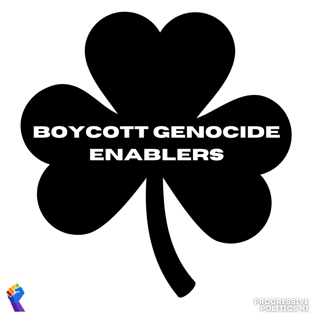 Irish politicians, business people & stakeholders - from North & South - should not be attending St. Patrick’s celebrations in Washington while the U.S. govt is bankrolling & enabling the genocide of the Palestinian people. #ShamrocksForPalestine #CeasefireNOW #FreePalestine 🇵🇸