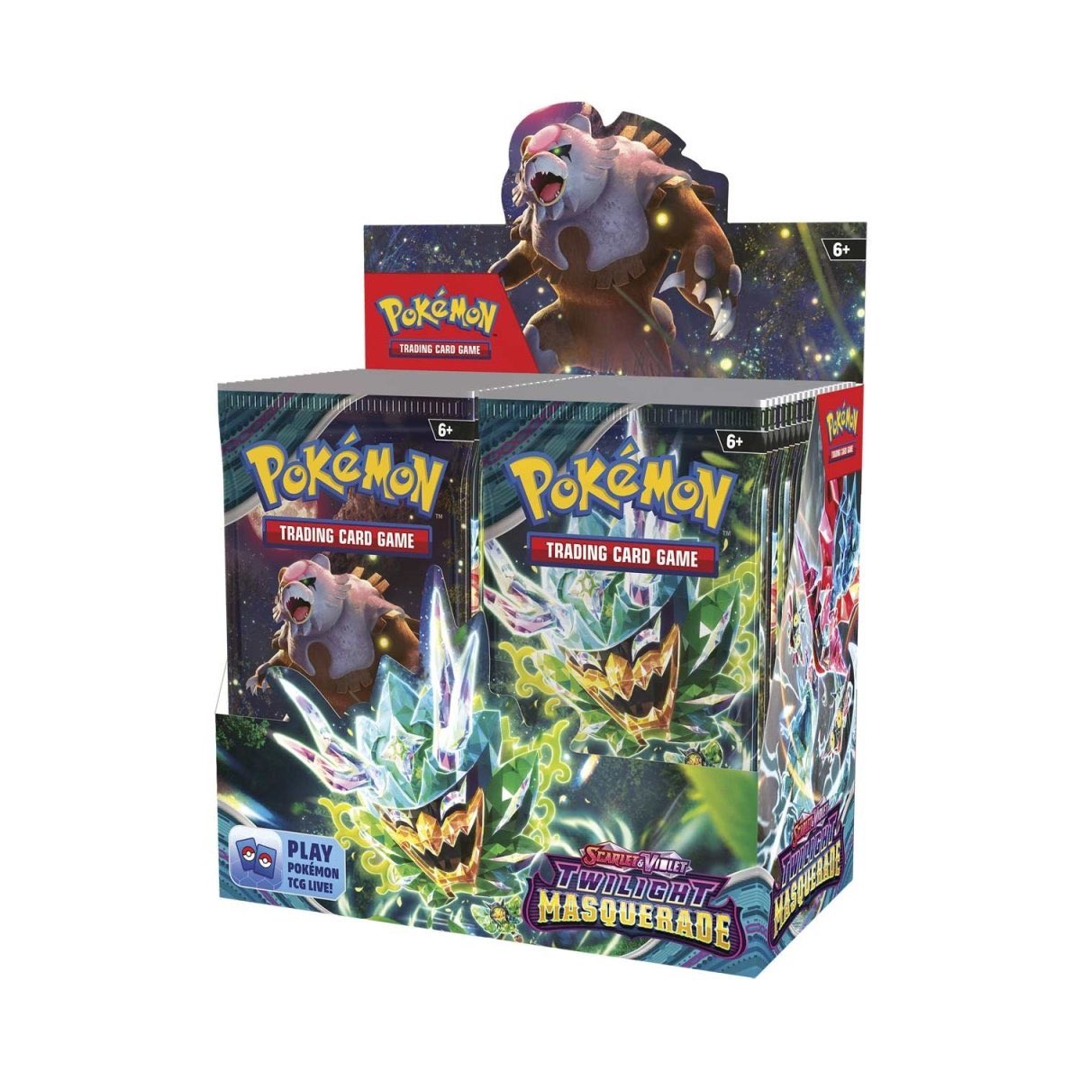 pokebeach's tweet image. "Twilight Masquerade" Pokemon TCG Set Officially Revealed for May!

Check out this article on PokeBeach for all the info and products:

➡️ pokebeach.com/2024/03/twilig…