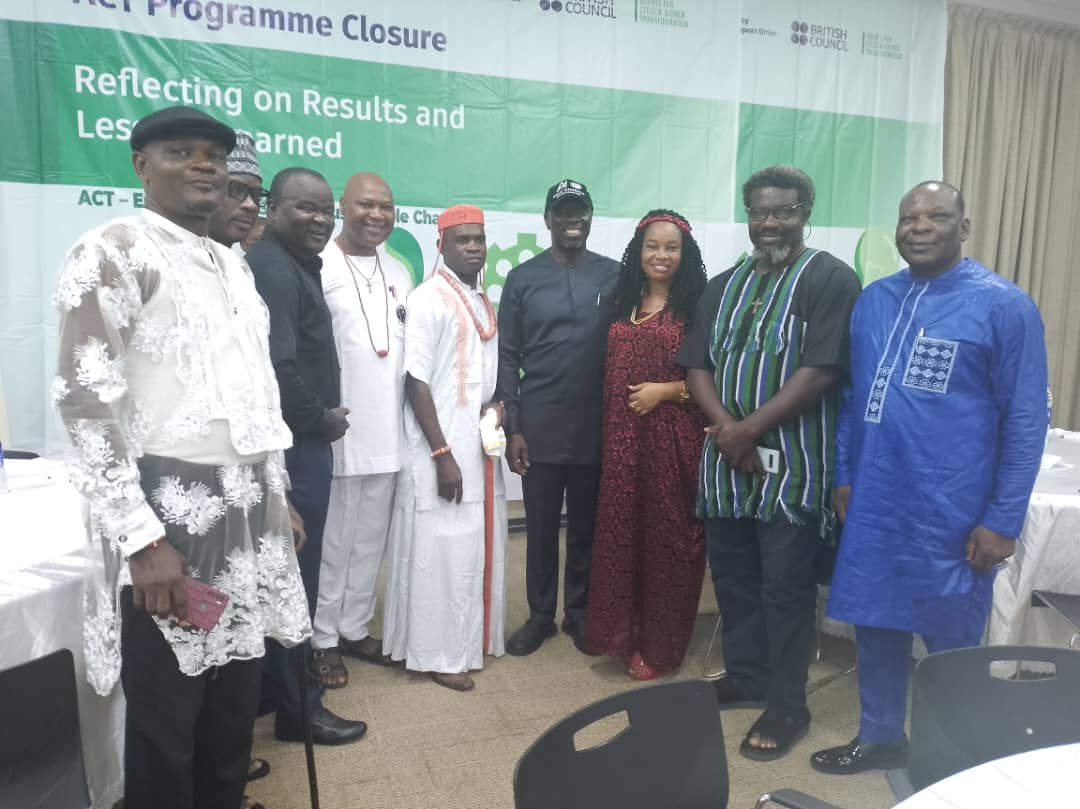 At the just concluded EU Agents for Citizen-Driven Transformation (ACT) close out ceremony held today,   March 14th, 2024, at Protea Hotel, Benin City, Edo State, with the CRO, Dr. Jude Obasanmi, the P.O,  Anelu Festus and other beneficiaries  represented <a href="/josefng2013/">Josémaría Escrivá Foundation</a>