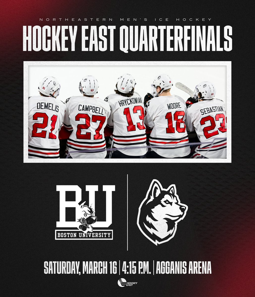 Northeastern Men’s Hockey tweet media