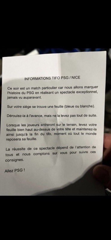 Be_OM13's tweet photo. Le parc des princes victimes d’un canular Marseillais hier soir ? 🤔

Je vous laisse admirer la chose ! 😂

#TeamOM https://t.co/4WRdyug9nv