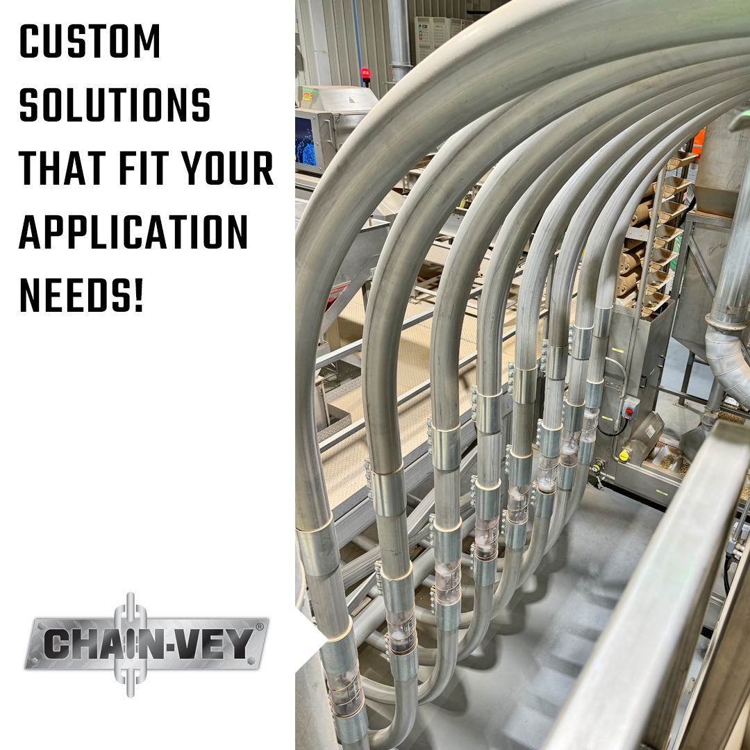 mpechicago's tweet photo. Chain-Vey conveyors are completely customizable systems, built to each user’s specific needs.
Visit https://t.co/XhE03yy9na or email solution@chainvey.com to learn more.
#mpe #chainvey #conveyor #foodandbeverage #bulkmaterialhandling #foodprocessing #dryprocess #bulksolids https://t.co/VoF0DB2SfV