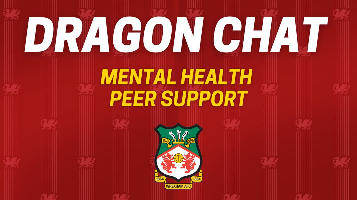 We’ll be online at 7-9pm this evening, offering a safe place to talk. We have now extended our time by 30 minutes as numbers have built to allow more time for discussion. Details of how to join are in the link below #WxmAFC wrexhamafc.co.uk/club/dragon-ch…