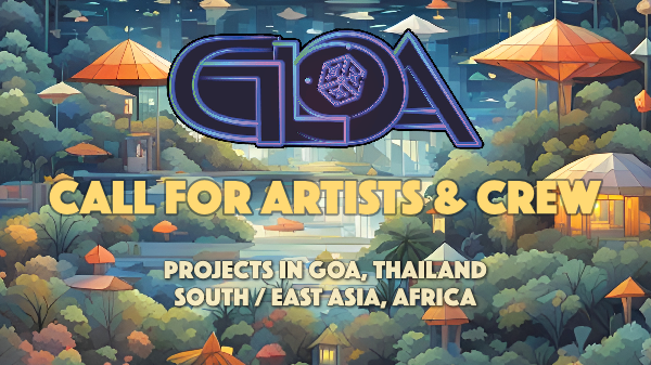 goamusiclab's tweet photo. GLOA 2024 Call for Artists & Crew - prototype knowledge/arts festivals, projects in Goa (April), Thailand (May), and Asia-Pacific/Africa beyond. Visit https://t.co/twLsd7klIc for pre-registration
#arts #music #emergingtech #gloa #goa #robotsandanimals https://t.co/BnCq1RsF0d