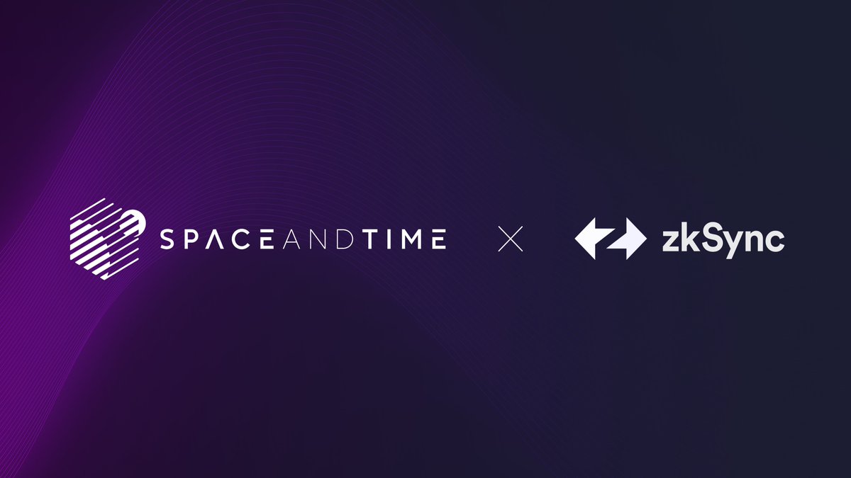 spaceandtime's tweet image. Building the future of verifiable compute with @zksync 🤝✅

We’re thrilled to collaborate with zkSync and look forward to building with its ecosystem. ⚒️ Read the announcement via @Blockworks_ here: blockworks.co/news/space-and…

As part of the collaboration, Space and Time aims to……