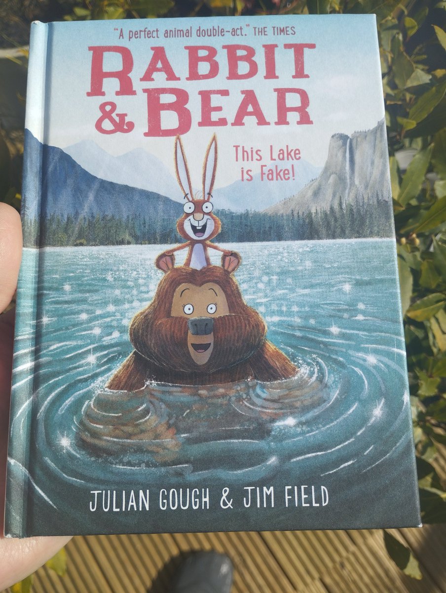 It's arrived! I think it's been about a year since I #PreOrdered it... #rabbitandbear @juliangough I know what I'm reading for my kids' bedtime tonight.