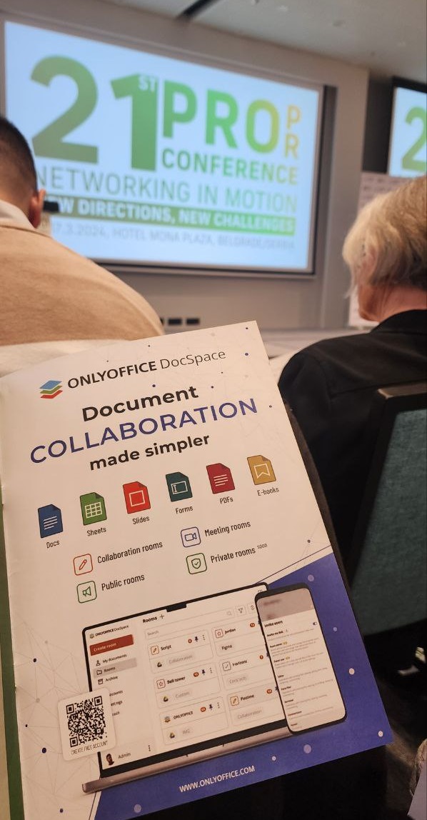 The ONLYOFFICE tweet media