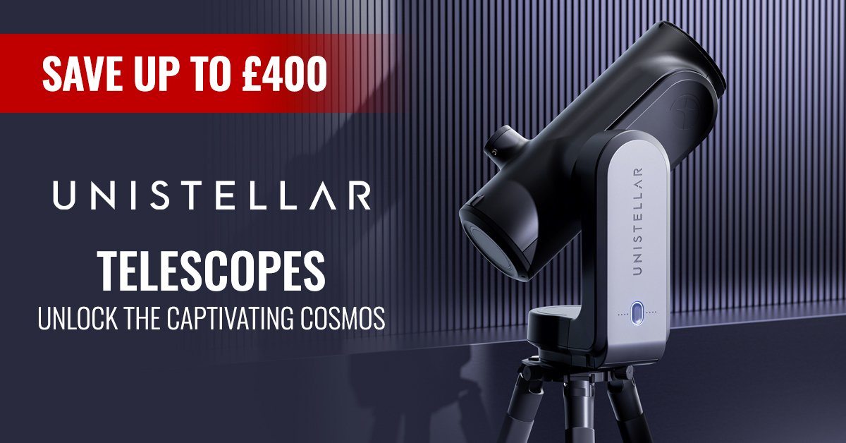 Embark on an extraordinary journey through the cosmos with #Unistellar #Telescopes and unlock breathtaking views of the Universe! 🌌 Shop now & SAVE up to £400 👉🏼 bit.ly/3Po1DXY