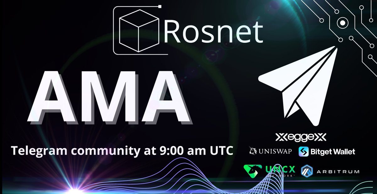 Join us tomorrow, Friday, for an exciting AMA session on our Telegram community at 9:00 am UTC.👀 Our team will be unveiling our plans and eagerly answering all your questions🔋 Don't miss out!🌐 #Arbitrum #AI