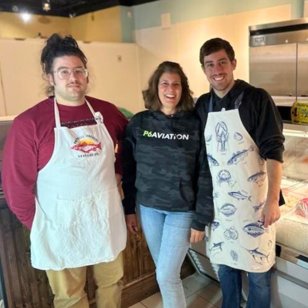 #DYK: P6's Lisa Freschi is the mother of Marco, Lucas, & Nicolas Freschi, owners of Fratelli Freschi Seafood Co in #MontclairNJ? Their market is our staff's go-to spot for the freshest seafood. Be sure to visit them at 3 Midland Ave, Montclair, NJ. 🐟📍#p6 #fish #njbiz #shoplocal