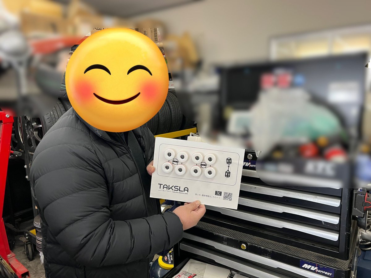 TAKSLA@ฅ^•ω•^ฅ (@taksla_labo) on Twitter photo こんばんわ😺
レースでもTAKSLAバンプラバー搭載車が活躍!
3/10に行われたもてぎチャンピオンカップレース第1戦のFIT1.5CCにて<a href="/mvsupport63/">Yoshihiko Nakamura</a>さんが優勝‼️
奥さんのEK9を引き取った時に「使ってるよ♪」
と教えていただきました!
お役に立てて嬉しい限り(*´꒳`*)
おめでとうございます!🎉🎉 こんばんわ😺
レースでもTAKSLAバンプラバー搭載車が活躍!
3/10に行われたもてぎチャンピオンカップレース第1戦のFIT1.5CCにて<a href="/mvsupport63/">Yoshihiko Nakamura</a>さんが優勝‼️
奥さんのEK9を引き取った時に「使ってるよ♪」
と教えていただきました!
お役に立てて嬉しい限り(*´꒳`*)
おめでとうございます!🎉🎉