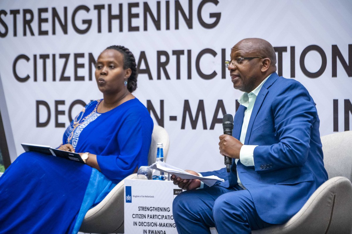 CalvinMutsinzi's tweet photo. The 4th and final panel for the conference is discussing the theme: 'The role of non-state actors in promoting and enhancing participatory governance in a democratic society'.
#CitizenParticipationRwanda
#RwandaDemocracy
#NARConference https://t.co/0CyRwbb4dC