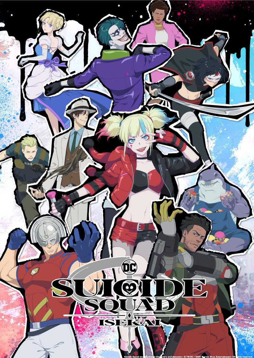 moricalliope's tweet photo. !! BIG NEWS !! 

I will be in charge of the ending theme song for the brand new summer anime "Suicide Squad ISEKAI," animated by WIT studio, in 2024!!! 

The title of the new song is "Go-Getters"! It's been a really big dream of mine to make an anime song, and it finally came true. Be sure to check it out! 

TVアニメ「異世界スーサイド・スクワッド」のエンディング曲を担当することが決まりました！WIT STUDIO制作で7月から放送開始予定です！

新曲のタイトルは「Go-Getters」です！念願のアニメの曲を担当するという夢がついに実現します！放送をお楽しみに！ 

https://t.co/JXhPygFAIU

#異世界スースク 
#SuicideSquadISEKAI 
#CalliSquadISEKAI
