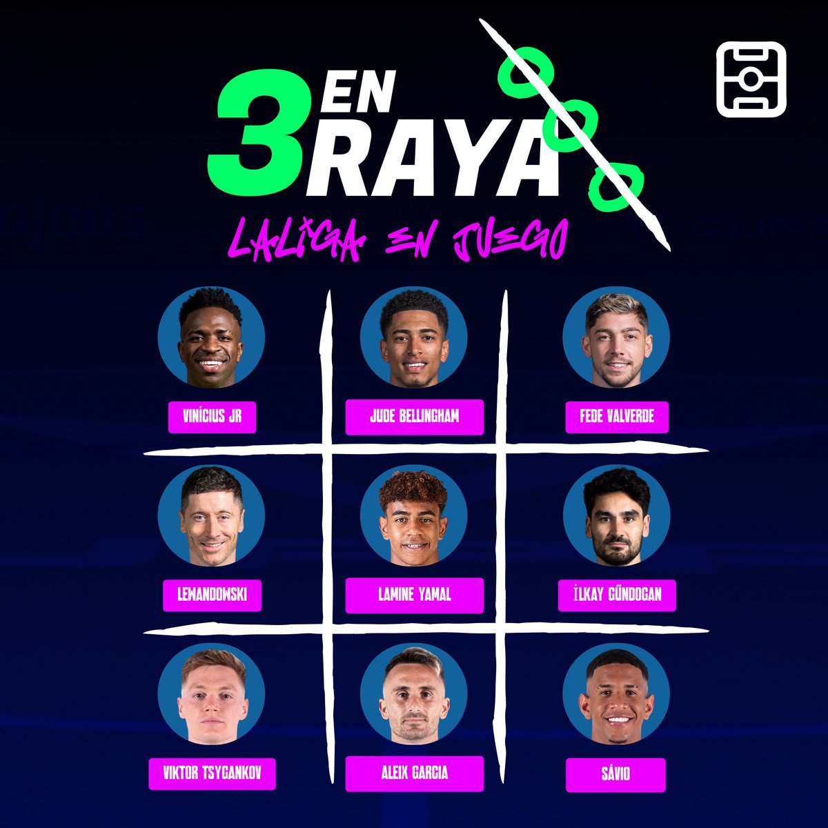 🆕 Concurso #LALIGA EN JUEGO 3️⃣

🎁 Sorteamos 4 packs de 250 Créditos entre los participantes 💰

📌 Para participar:

1️⃣ Síguenos 💚
2️⃣ LIKE + RT 🫶🏼 
3️⃣ ELIGE 3 EN RAYA EL TRIDENTE #FANTASY 🔝​
4️⃣ Añade hashtag #MisterFantasy ⚽ 
5️⃣ Límite 17/03​ ⏰

📲 misterfantasy.es