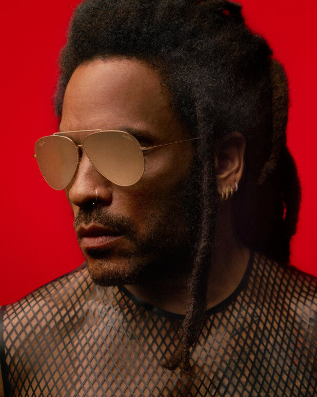 Gold meets gold: introducing @LennyKravitz x #RayBanReverse