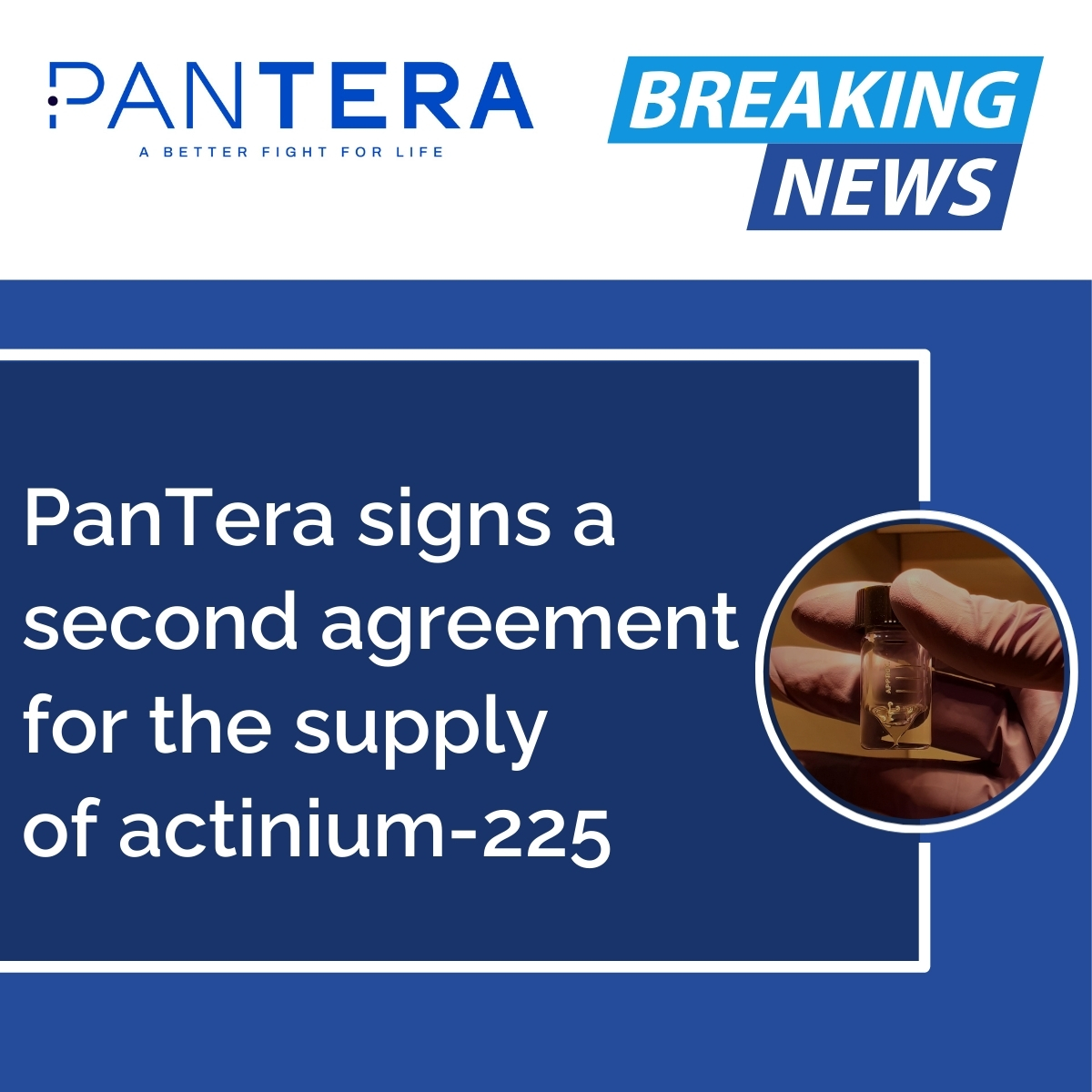 PanTera, the joint venture between IBA and SCK CEN, is pleased to announce the signature of the second agreement for the supply of actinium-225.
Read the press release here: iba-worldwide.com/pantera-signs-…