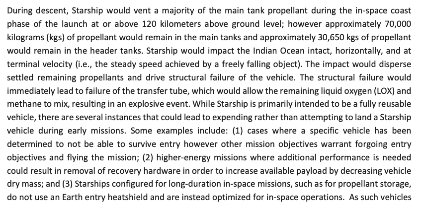 jeff_foust's tweet photo. A reminder that, even if everything goes as planned on today's Starship launch, it will still end in an "explosive event"—just halfway around the world from Starbase. https://t.co/iCH7WqyrBM