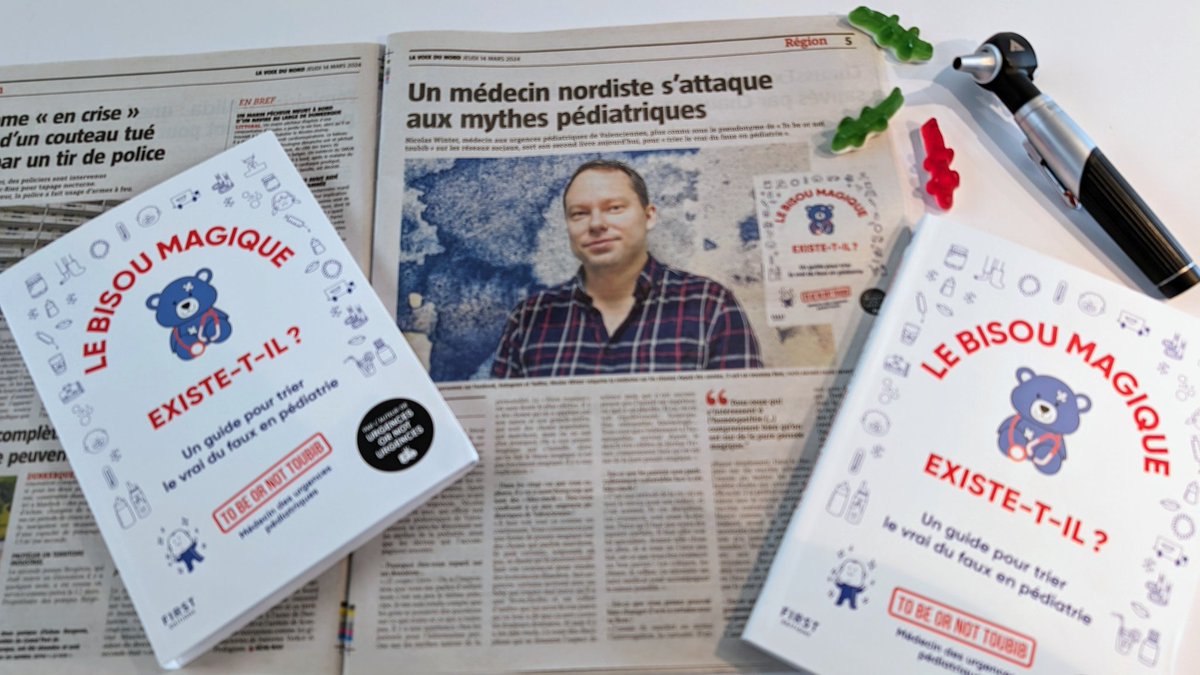 Mon second livre est partout en librairie aujourd'hui et c'est dans La Voix du Nord que j'en profite pour parler des mythes qui entourent l'enfance ! 💋

Avec les illustrations de la géniale Leslie Plée et le soutien du collectif No Fake Med ! 🎉