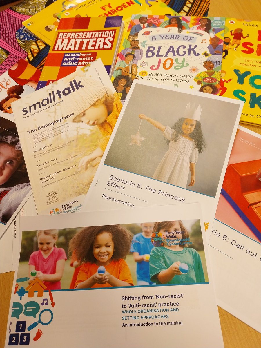 EarlyWales's tweet photo. Thank you @BridgendCBC for inviting us to be part of your #Diversity conference today, engaging in lively dicussion & delivering 'Shifting from #nonracist to #antiracistpractice; whole org & setting approaches' training. With @PersonaD0ll & #childcare team.
#earlyyearswales https://t.co/NBu6rEc8Cv