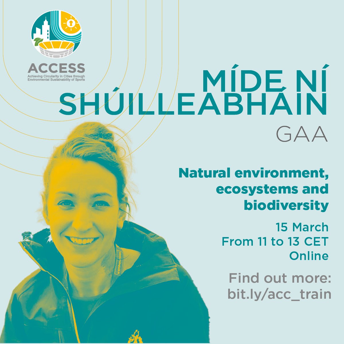 On behalf of @officialgaa, @GAACommunity, we will be welcoming Míde who will enrich the webinar's content not only with guidelines and tips originating from the #GAAGreenClubs Toolkit but also a set of good practices from @mullingarshams and @ConnachtGAA! bit.ly/496RQwx