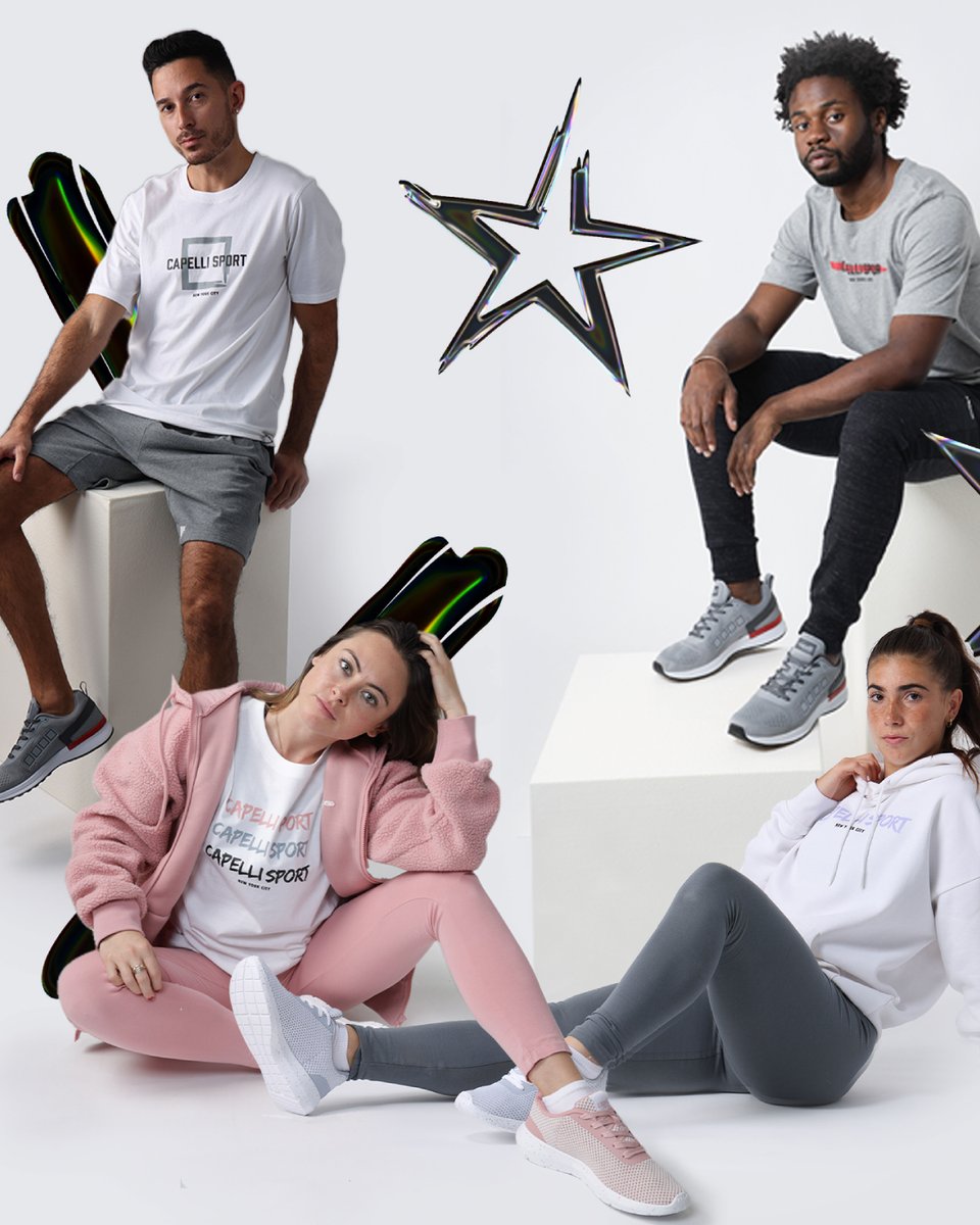 ◼️◼️◼️◼️  New Lifestyle Range  Introducing: Strike
 
Elevate your wardrobe with the new Strike collection.   
Featuring Graphic Tees and Hoodies, prepare to shine brighter than the rest.  

Shop at @capellisport, today.  

#capellisport #Strike #Lifestyle #playforward 

!