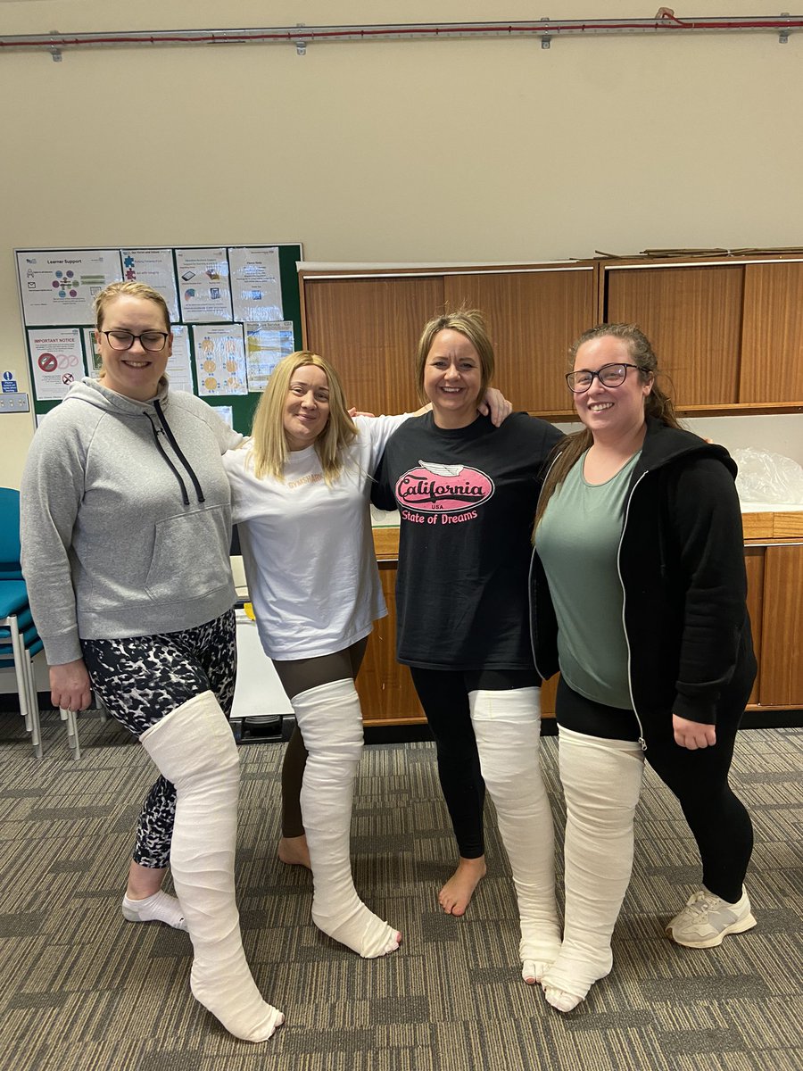 DistrictNurses@ELHT (@dnelht1) on Twitter photo Looks like our community nurses are having fun on their leg ulcer & chronic oedema management course <a href="/LegsMatter/">LegsMatter</a> <a href="/Cicdivision/">CIC- Integrated teams @ELHT</a> Looks like our community nurses are having fun on their leg ulcer & chronic oedema management course <a href="/LegsMatter/">LegsMatter</a> <a href="/Cicdivision/">CIC- Integrated teams @ELHT</a>