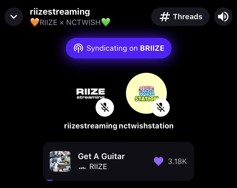 [📻] STATIONHEAD COLLAB We’re now ON AIR to stream for RIIZE and NCT WISH 🧡💚 Make sure to join us now on our station! 🔗: stationhead.com/riizestreaming #BRIIZEStreamingParty #NCTWISHxRIIZE #NCTWISH #RIIZE