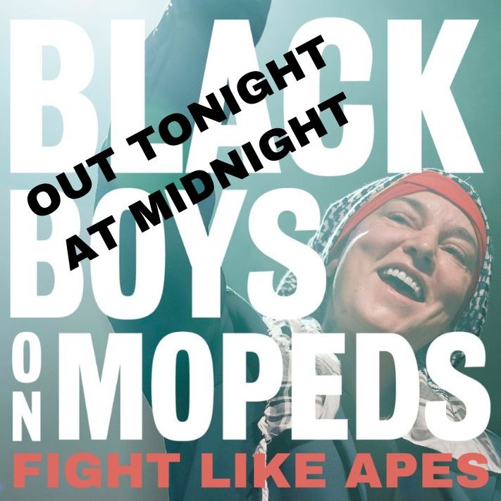 ✊ Our version of Sinéad O'Connor's Black Boys on Mopeds is out at midnight tonight 🇵🇸 All proceeds to Lajee Center, Aida Refugee Camp, Occupied West Bank of Palestine 🎵 You can pre order here for 4pm digital delivery maykay.bandcamp.com/album/black-bo…