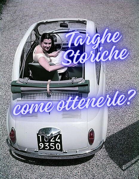 Targhe Storiche, finalmente un po' di chiarezza su come fare per ottenerle. 
Leggi il Vademecum 👉ow.ly/zqTl50QTbUn