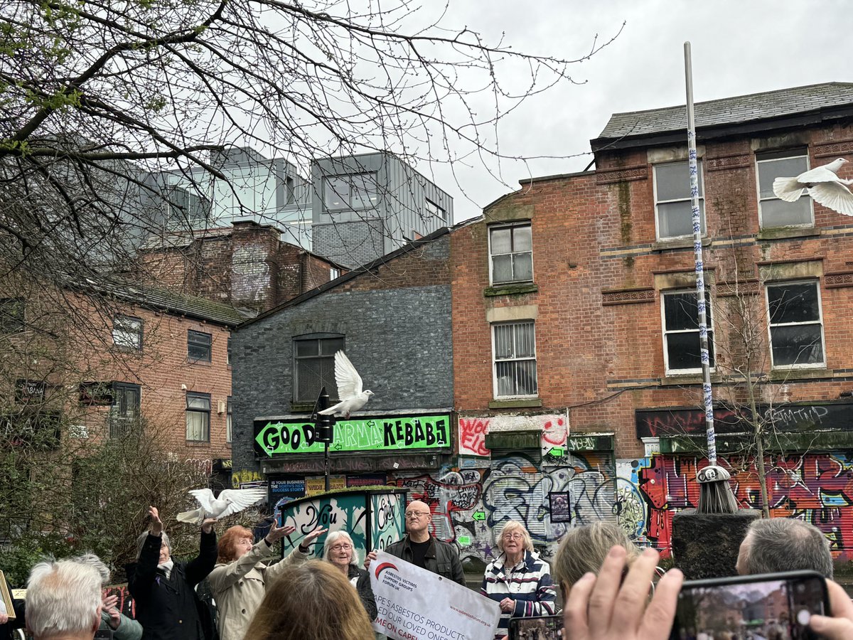 Today is 100 years since Nellie Kershaw, the UKs first officially diagnosed asbestos victim, died.

Congratulations to <a href="/AsbestosGMAVSG/">GMAVSG Asbestos</a> for an excellent event commemorating Nellie. Including excellent talks from Geoff Tweedale and Jason Addy.