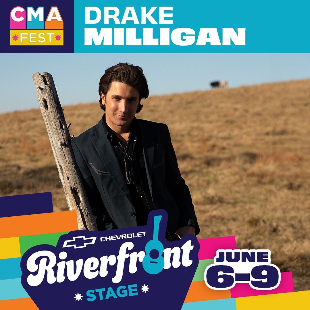 #CMAFEST! I’m so excited that I’ll get to be back on the Riverfront Stage again this year. We’ll get to finish what we started last year, and be supporting the @cmafoundation while we’re at it. Upgrade to Riverside Retreat for early admission & more: CMAfest.com/tickets @cma