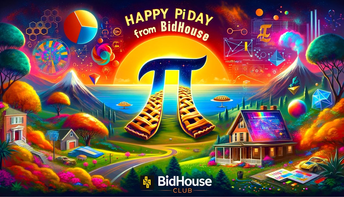 BidHouseClub's tweet photo. Celebrating #PiDay with innovation at #BidHouse! 🥧
From The Crypto Forest's natural tech, to the Vortex app, and our upcoming #EAAE collection, infinite possibilities await.
Happy Pi Day, BidHouse & #MultiversX fam! 🎉 https://t.co/kymlrTBGE6