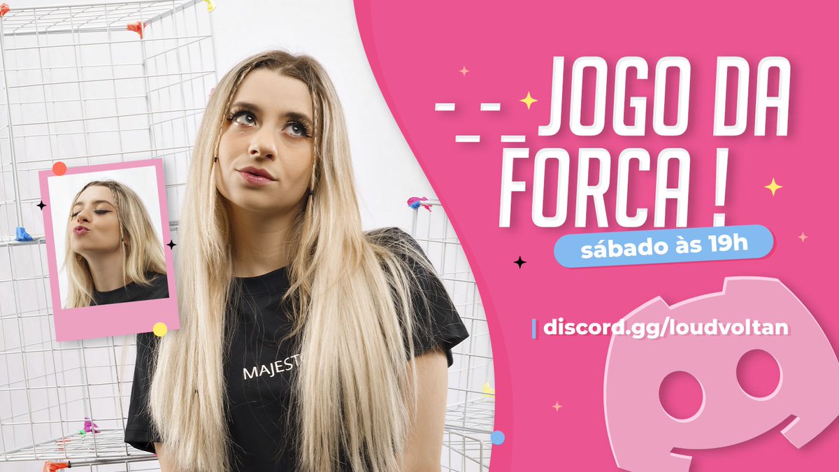 dc_volchat's tweet photo. ☠️ JOGO DA FORCA

Um evento muito divertido está esperando a presença de vocês, SÁBADO às 19:00!!!

EVENTO VALENDO PREMIAÇÃO NOS JOGOS DE: LOL, FF OU VAVA!!

Ps: Iremos entregar o segundo cargo de presença para o Volchat Vip! https://t.co/dPRh3hoVzD