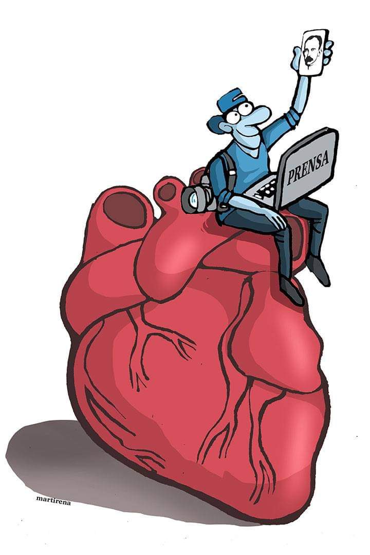 Felicidades en el Día de la Prensa cubana a todos los periodistas y trabajadores de los medios de comunicación del país, llamados a ser, como el martiano periódico #Patria, una espada, cuya empuñadura es la razón.