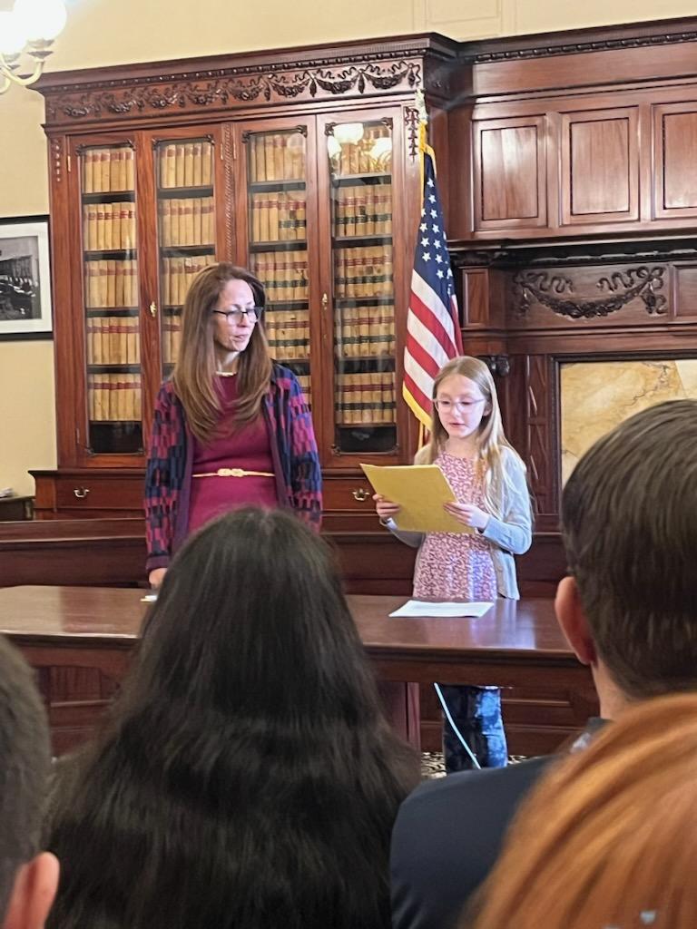 Happy #CivicLearningWeek and welcome back to the State House, @MACivicsForAll & @DJCivics! I'm proud to champion civics education, which prepares young people to engage in our #democracy now and lead it in years to come. Thanks to all of yesterday’s educators & students! #mapoli