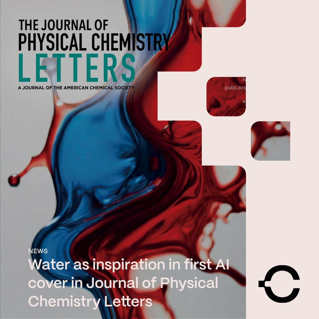 Luis Carlos explains the inspiration and highlights that “due to the utmost importance of this two-state picture of water in different fields, our work was highlighted on the supplementary cover of The Journal of Physical Chemistry Letters”.

more: swki.me/Sn09koA3