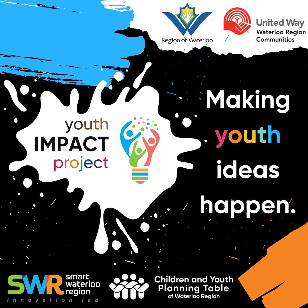 @SmartWatRegion and @cyptwr have officially launched the Youth Impact Project! With funding & support from @RegionWaterloo and @UnitedWayWRC, together we have established a fund of $70K to train youth-serving orgs and fund youth ideas. Learn more: regionofwaterloo.ca/Modules/News/i…