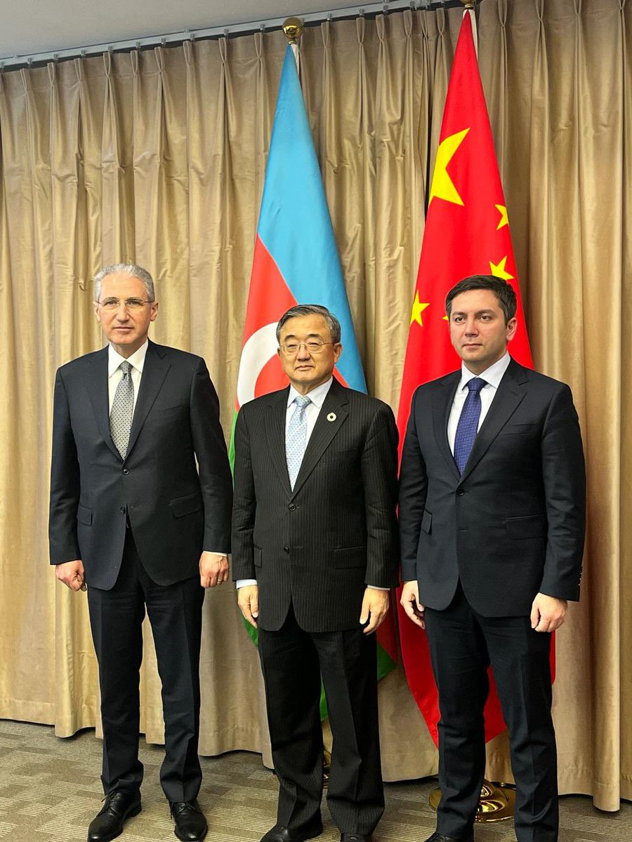 “As part of his global listening tour, President-Designate Mukhtar Babayev met Mr. Zhao Yingmin, Vice Minister of Ecology & Environment of the People’s Republic of China and Mr. Lui Zhenmin, Special Envoy for Climate Change. They discussed their shared intention to work together…