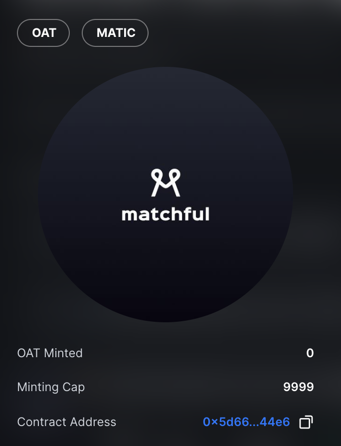 ditextoken's tweet image. 🚀 Ditex is thrilled to announce the upcoming launch of our unique app, @matchful_me ! We invite you to join our waiting list and become part of the revolution!

🌟 In honor of this event, we are launching a special campaign on the Galxe platform. Those who join the waiting list…