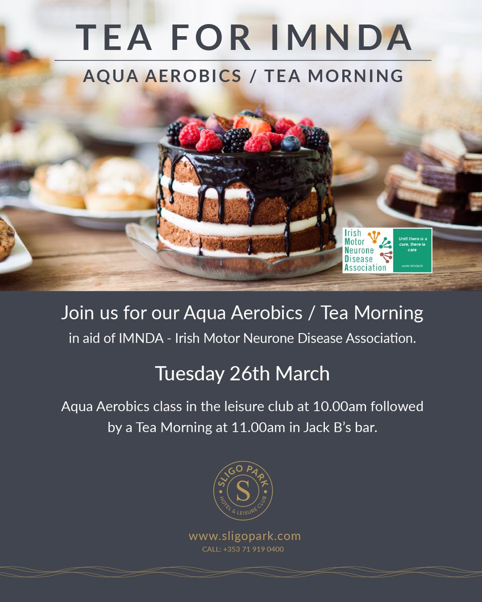 Please support our Tea for Irish Motor Neurone Disease Association on Tuesday 26th March 2024. Raffle will take place on the Day. #charity2024 #irishmotorneuronediseaseassociation #CharityEvent2024