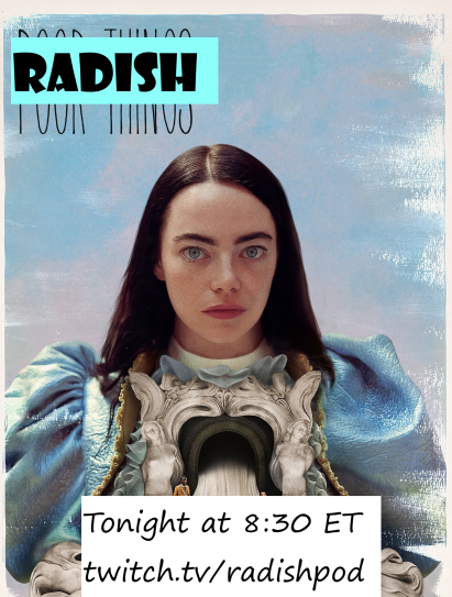 one of the most tasteless and offensive movies i've ever seen.  tonight at 8:30 Eastern on the twitch machine