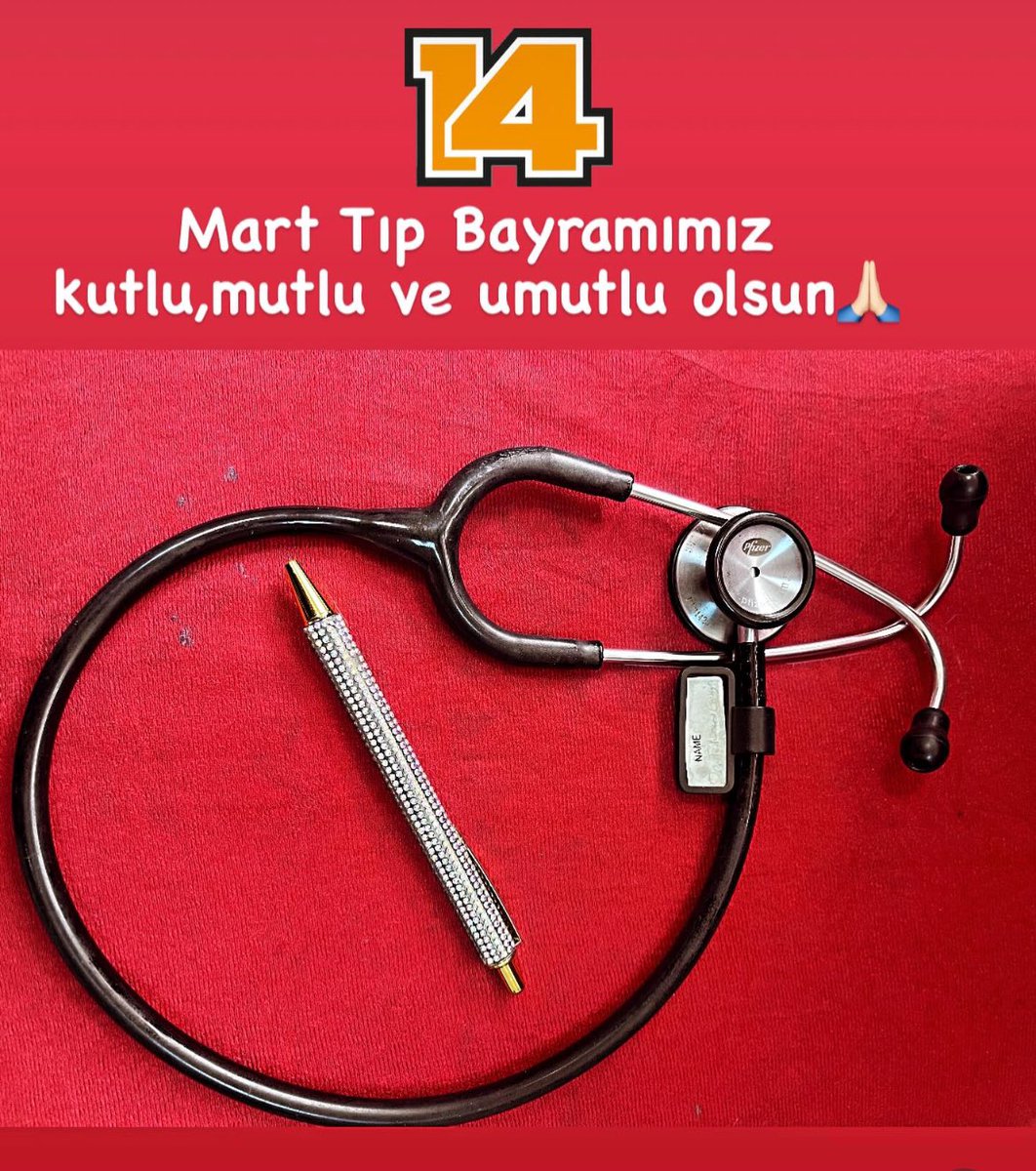 🙏🏻 #14marttıpbayramıkutluolsun